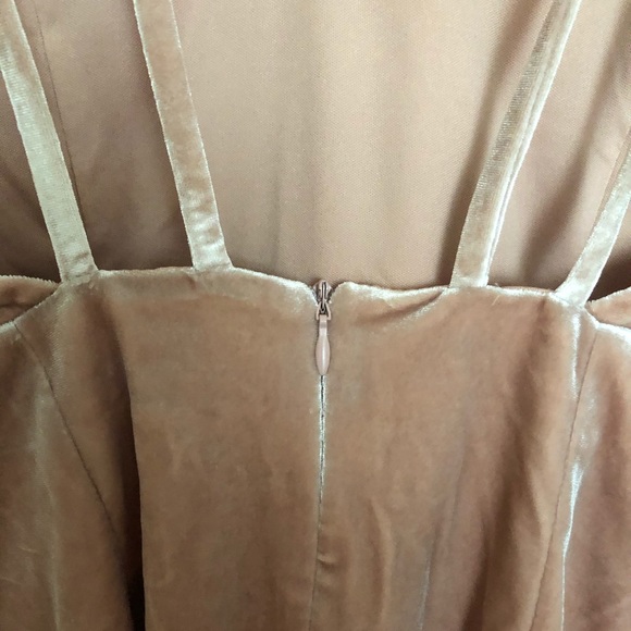 Forever 21 Pink Velvet Dress - Picture 4 of 6